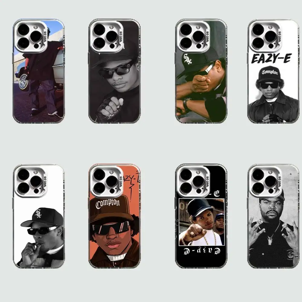 

Rapper E-Eazy E Hard Phone Case for IPhone 16 15 14 13 12 11 Pro Max Plus16E X XR XS Max shockproof Full Cover