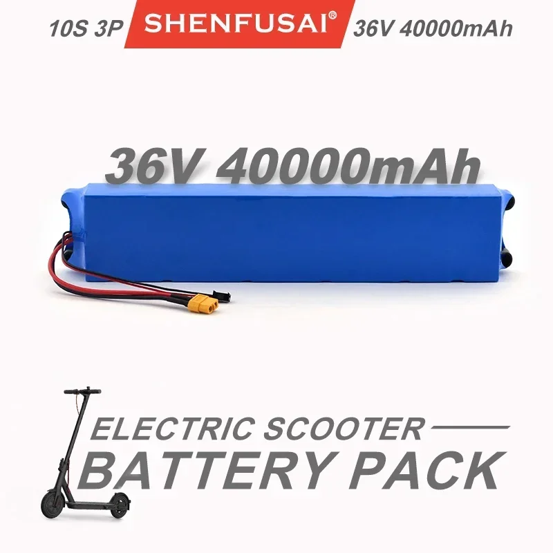 充電式リチウムイオンバッテリー10s3p、36v、500 w、750w、xiaomi電動スクーターに適していますオートバイおよび自転車