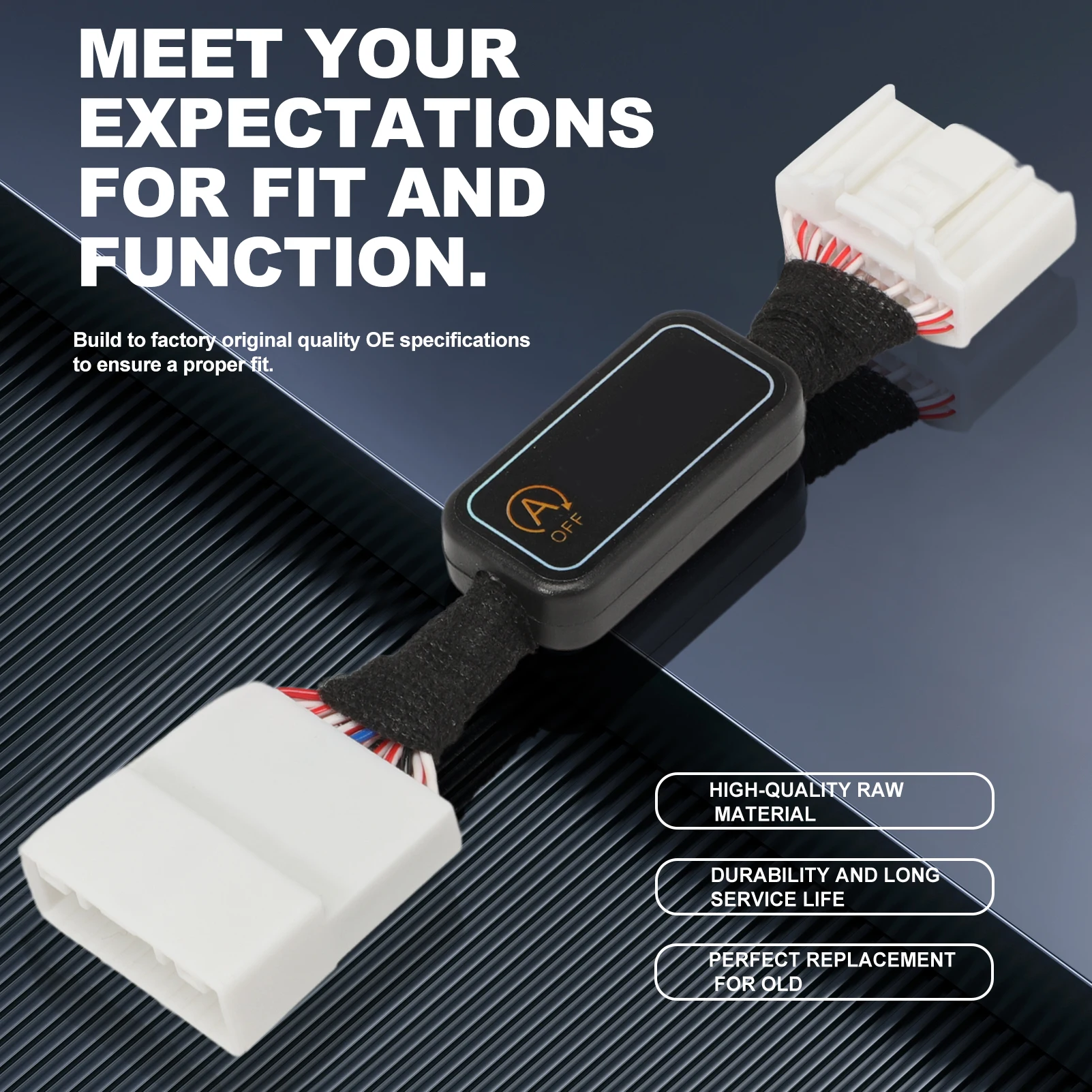 

Элиминатор автоматического запуска и остановки — простой в установке элиминатор автоступа, изготовленный для Sportage 2023-2025 — совместимые аксессуары Sportage