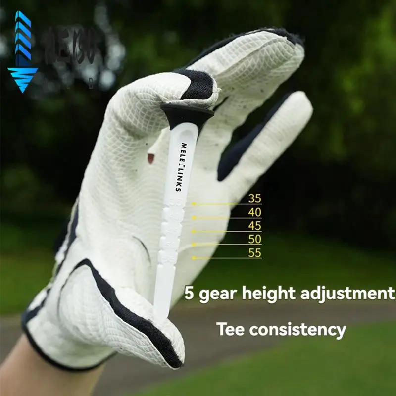 AEB0-MELE روابط قابل للتعديل ارتفاع جولف دبوس جولف تي شيرت جولف التدريب اكسسوارات لوازم أدوات تدريب الغولف