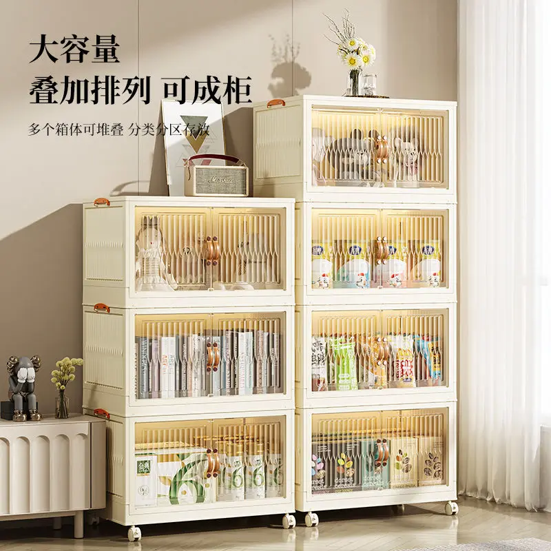 Armadietto per la casa camera da letto scatola portaoggetti per vestiti armadi per bambini contenitori per organizer pieghevoli multistrato con