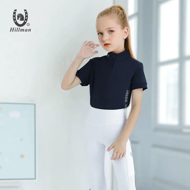 леггинсы для верховой езды New Children's Horse Trousers Summer Thin Silicone Quick Drying Breathable High Waist Horse Breeches