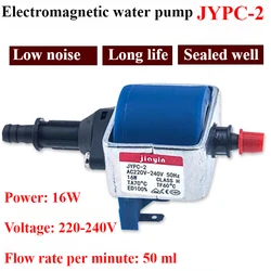 1pc 220V 16W Jiayin Electromagnetic Pump Steam Hanging Ironing Machine Repair Parts Water Pump JYPC-2 Iron Water Pump