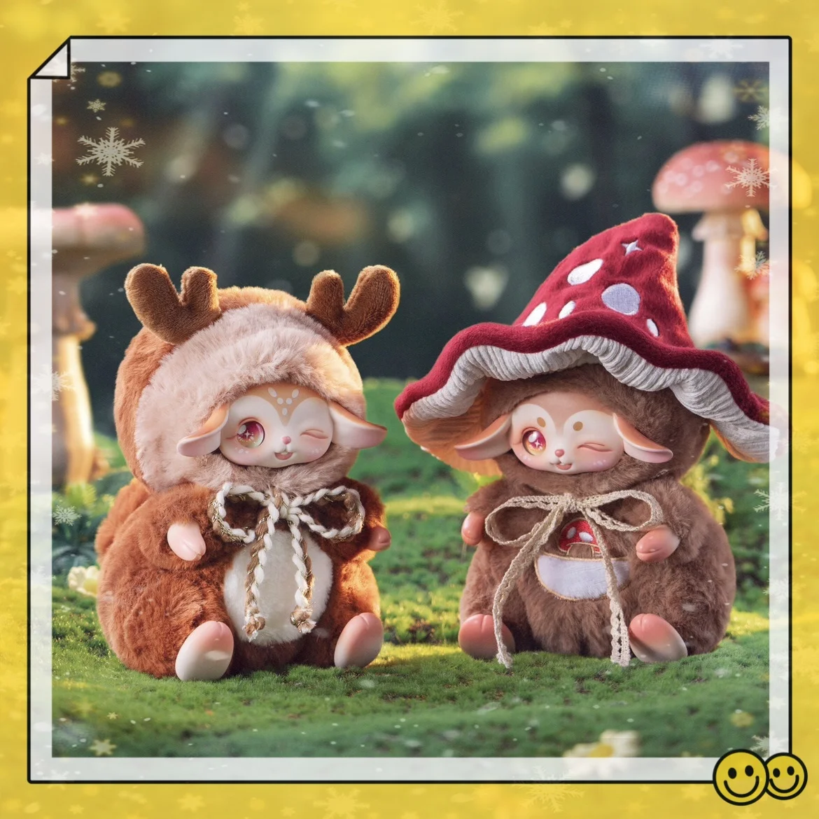 

HOTPLAYZ Sally Fantasy Fairy Spirit Series Vinyl Plush Blind Box Trendy Toy Pendant Cute Healing Surprise Gift Desktop Ornament