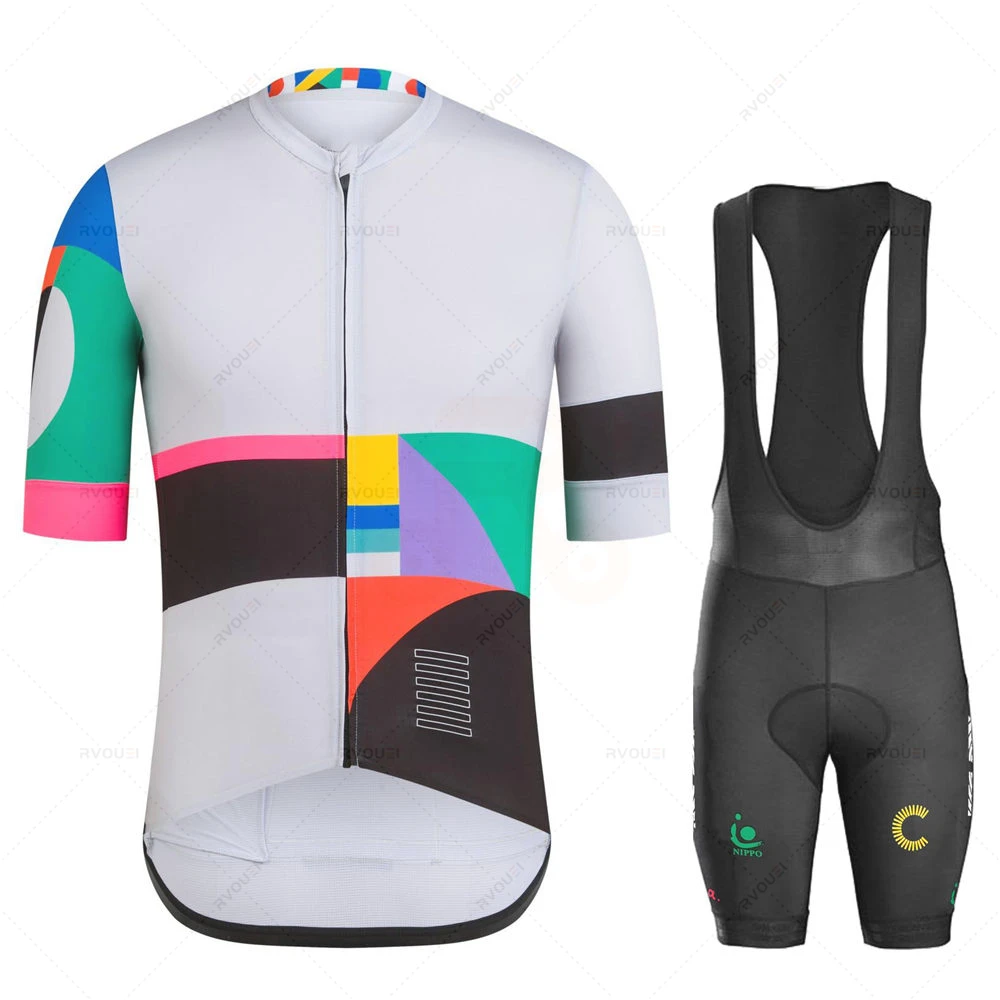 Bicycle 2022 Summer Short Sleeve Cycling Jersey Set Breathable Men MTB Bike Cycling Clothing Maillot Ropa Ciclismo Uniform Suit