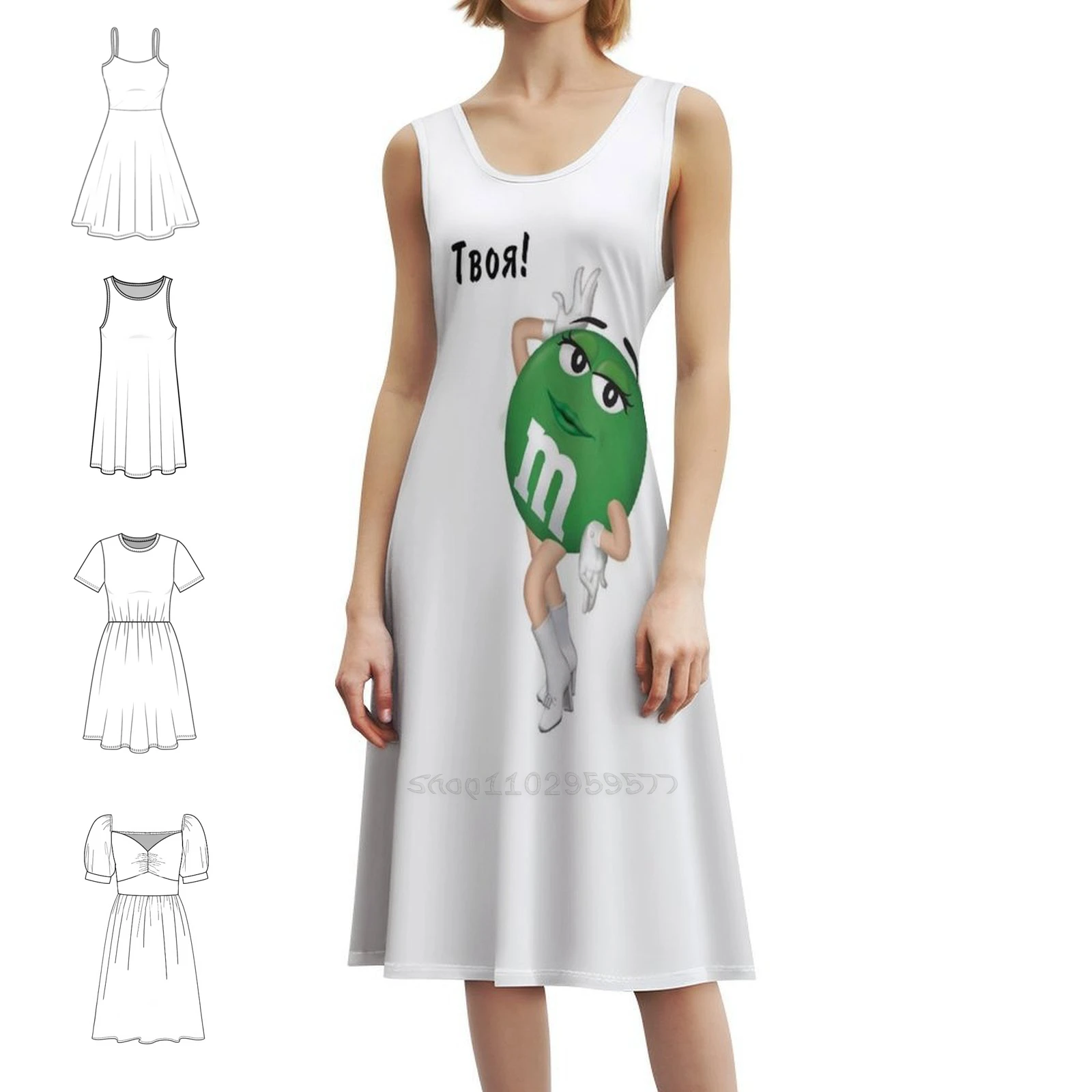 ТВя فستان كاجوال على الطراز الكوري للنساء فساتين مكتب يومية بسيطة للسيدات маССыыыыыыыыыыыыы ЭВОК #1