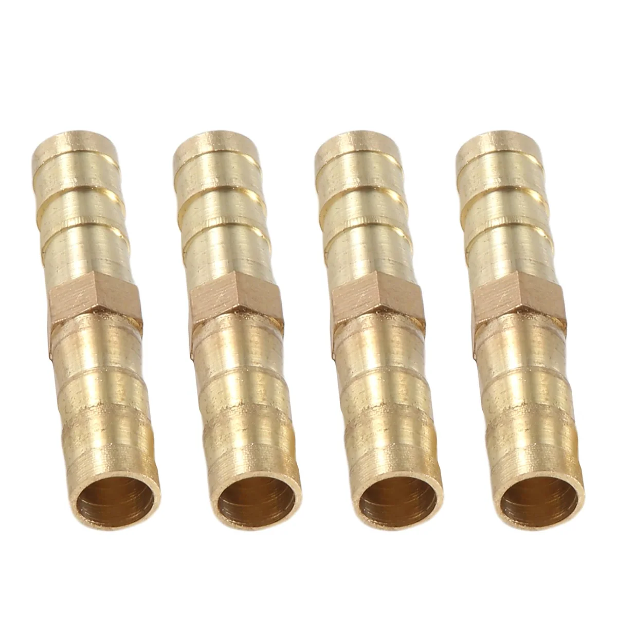 

5pcs 8mm Inner Dia Air Gas Straight Hose Pipe Barb Coupler