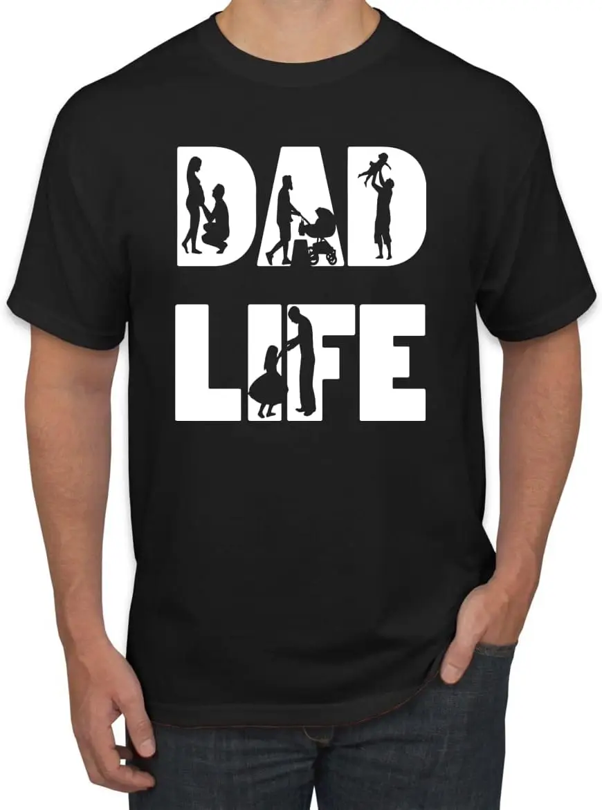 Wild Bobby Dad Life Kids Father Husband Best Dad Gift Father's Day Men's T-Shirt