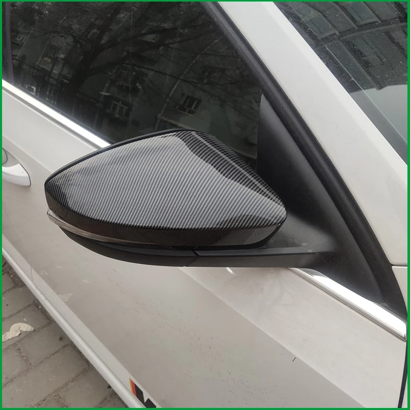 

Car Styling For 2015-2017 Skoda Octavia Rearview Mirror Cover Cap Housing Replace Style Auto Parts Accessories