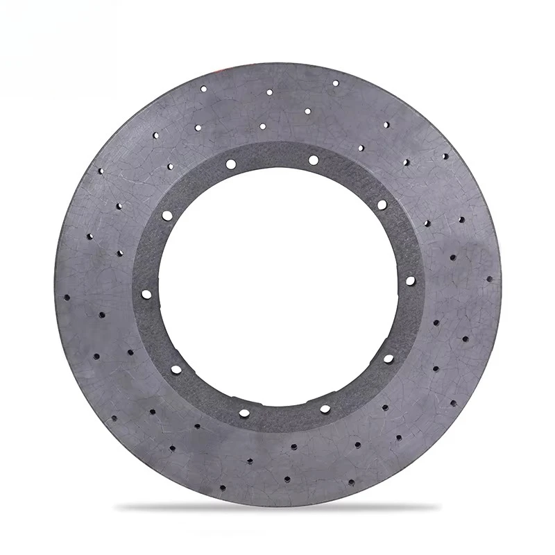 Carbon Fiber Ceramic Brake Disc Rear 4 Pot Electro-Mechanical Brake Calipers Kit for Audi A4 A6 A7 B8 C7 8P C6 B9 B7 - view 4