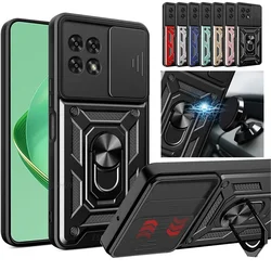 Armor Case For T-Mobile Revvl 7 Pro 5G T Phone 2 Pro 5G Cover Lens Protection With Ring Magnetic Holder Coque Fundas