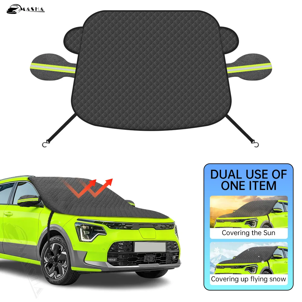 

Sunshade Cover For Kia Niro 2017 2018~2025 2026 Car Windshield Snow Sun Shade Automobile Magnetic Cover Front Windscreen Cover