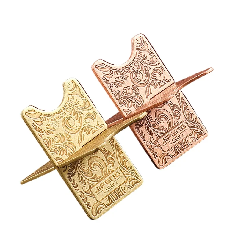 Brass-Carved Cigar …