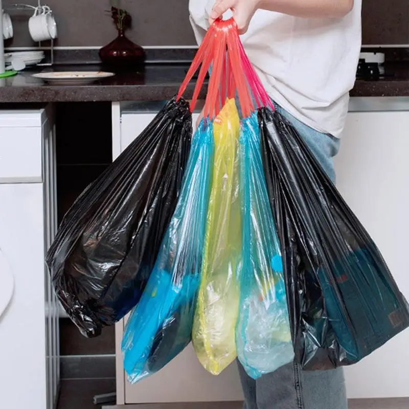 Bolsas de basura para cocina, duraderas, a prueba de fugas, reutilizables, bolsa de basura desechable para el hogar, para dormitorio, cocina, baño y oficina