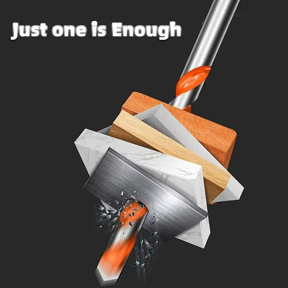 لقم ثقب كربيد جديدة مثلثة برتقالية لتشغيل المعادن أدوات حفر متعددة الوظائف من الطوب الخرساني