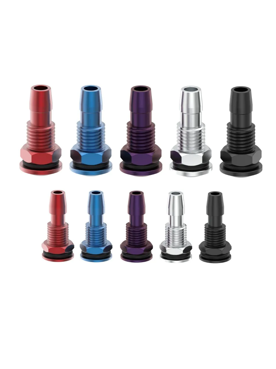 Buse de vidange refroidie à l'eau en alliage d'aluminium M6 M8 pour tuyau en Silicone 3x5mm/4x7mm-électrique/éthanol RC bateau modèle marin pièces de bateau