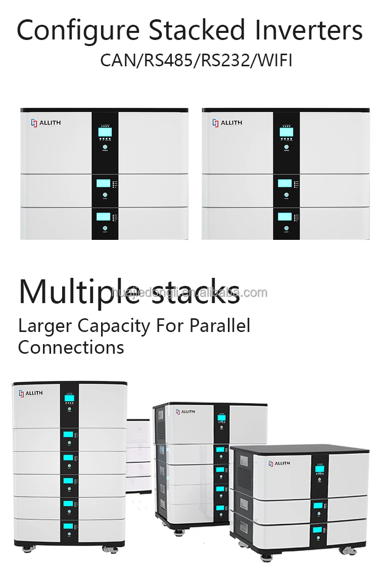 All in one inverter and LiFePO4 lithium battery 48v 20kw 10kwh Stacked Module Energy Storage Akku