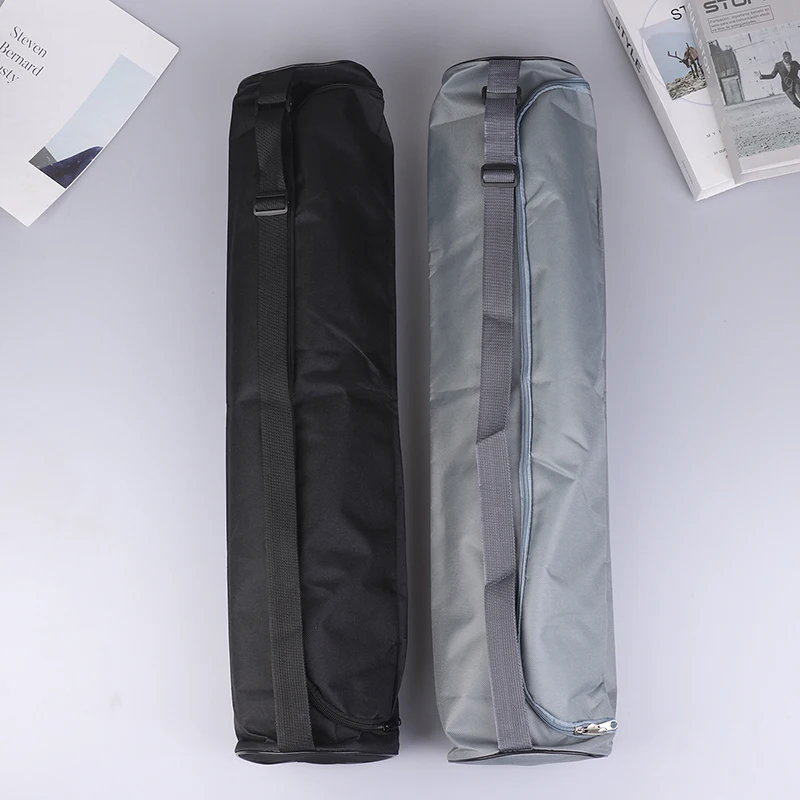 Sac en Polymère de Grande Capacité pour Exercice de Yoga, Sacoche de Rangement Multifonction, Imperméable, en Toile, Fermeture Éclair Complète, Sangle Initiale Réglable