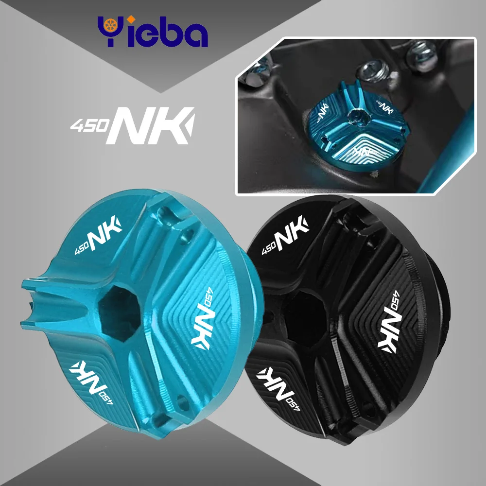 

FOR CFMOTO 450NK 450 NK 650NK 150NK 2016-2024 2023 2022 2021 2020 Motorcycle M19*2.5 Engine Oil Cup Fuel Filler Tank Cap Cover