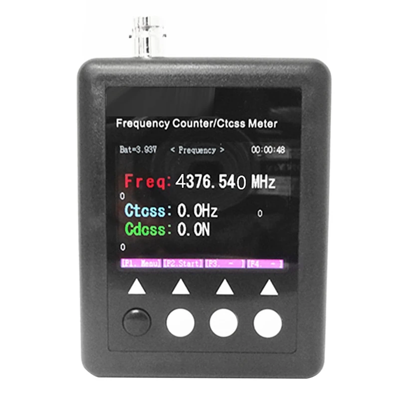 

Handheld Frequency Meter Digital Color Screen Frequency Tester For Analog And Digital Mute Test Digital SF401 PLUS