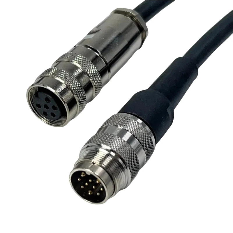 M16 aviation plug driver head waterproof male female seat J09 10 core male plug C096 core female plug