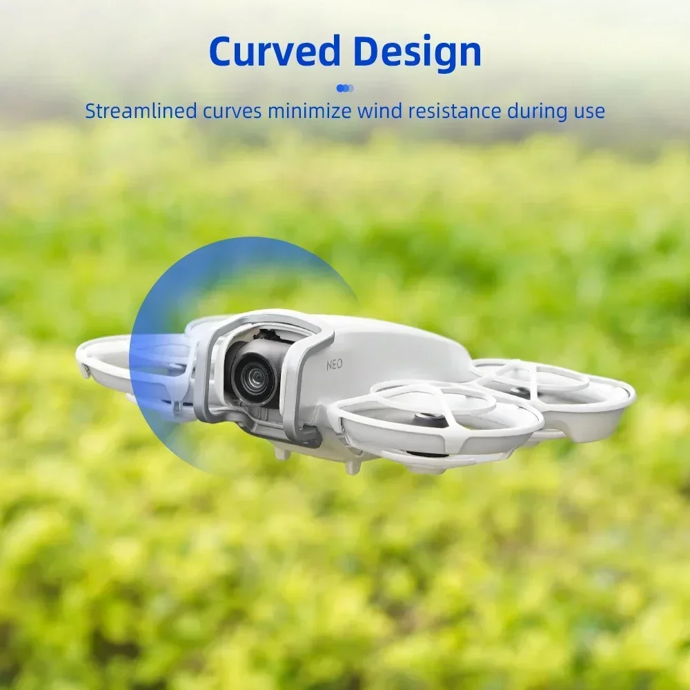 شريط حماية ممتص الصدمات Gimbal لطائرة DJI Neo بدون طيار خفيفة الوزن من سبائك الألومنيوم مضادة للتصادم ملحقات حماية مصد Gimbal