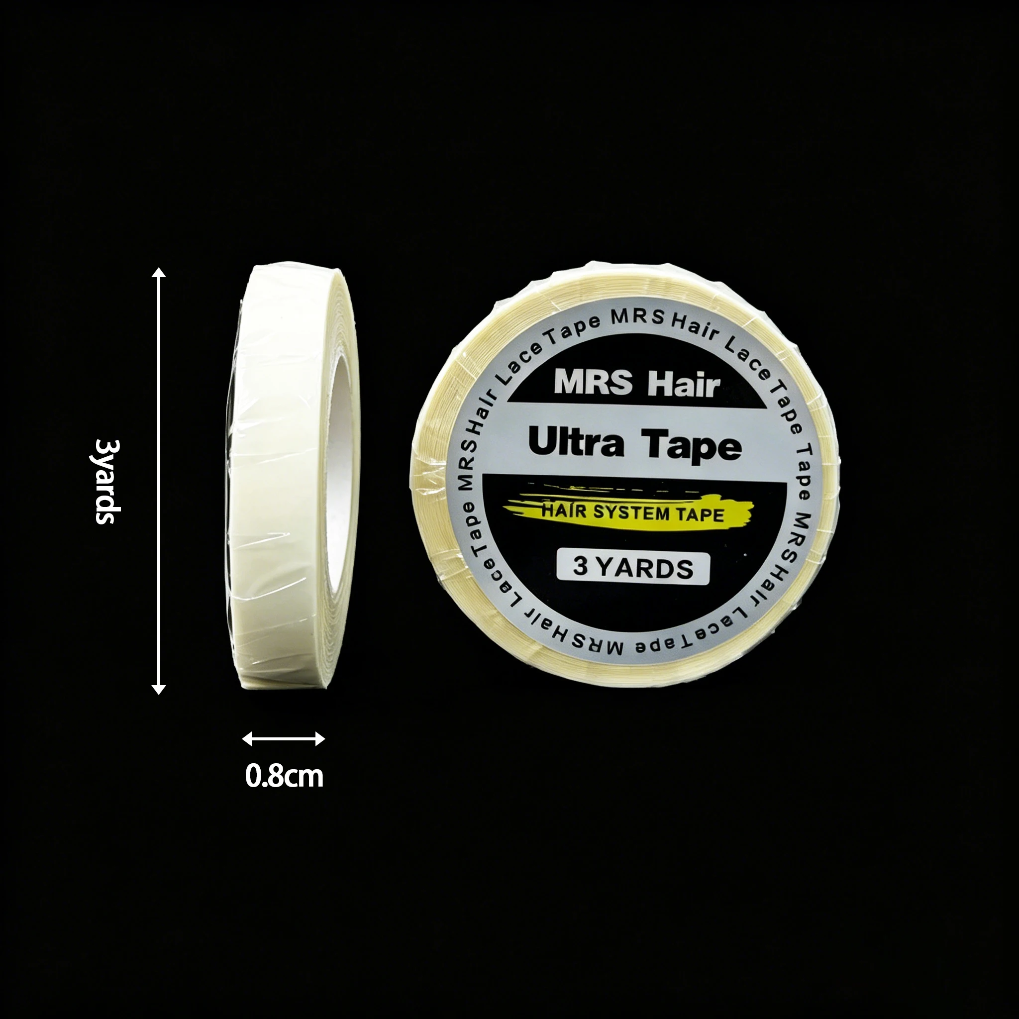 

Lace Wig Tape Glue for Hair Extensions Ultra Hold Adhesive Tape Glue for Wig 3Yard Four Widths Lace Wig Glue Hair System Tape F