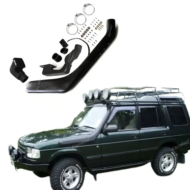 Off Road 4x4 Accessories Raised Air Flow Intake Snorkel Kit For 1994+ Land Rover Discovery Series 1 300 Tdi Wading Breath Hose