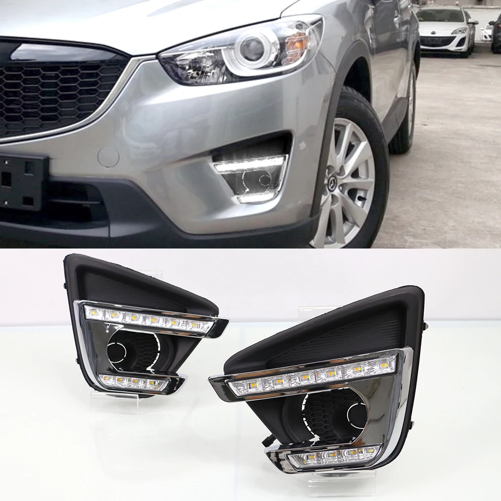マツダCX-5,cx5,2012,2013,2014用のフォグライト付きキセノンヘッド