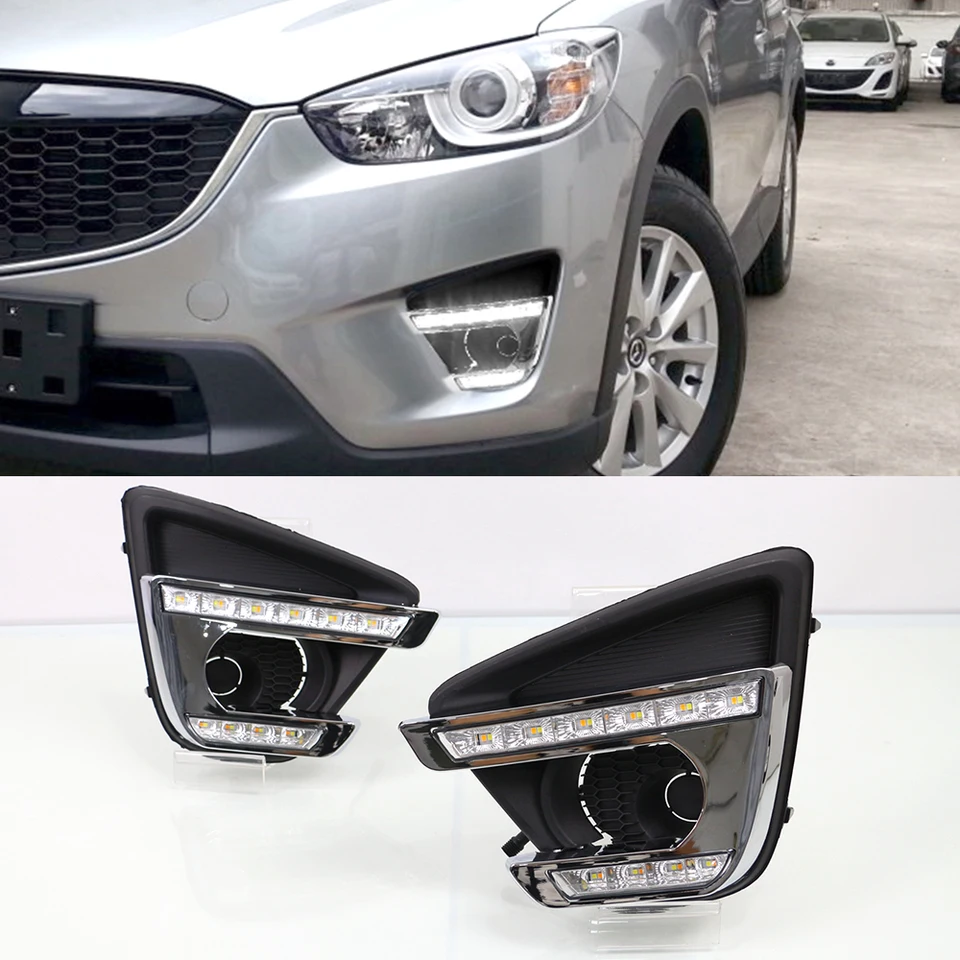 マツダCX-5,cx5,2012,2013,2014用のフォグライト付きキセノンヘッド