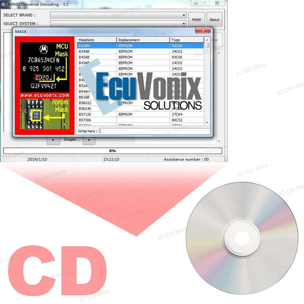 Variant: EcuVonix 3.2  CD