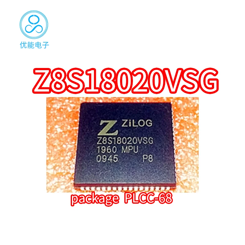 Z8S18020VS  package PLCC68 Z8S18020VSG chip microcontroller chip