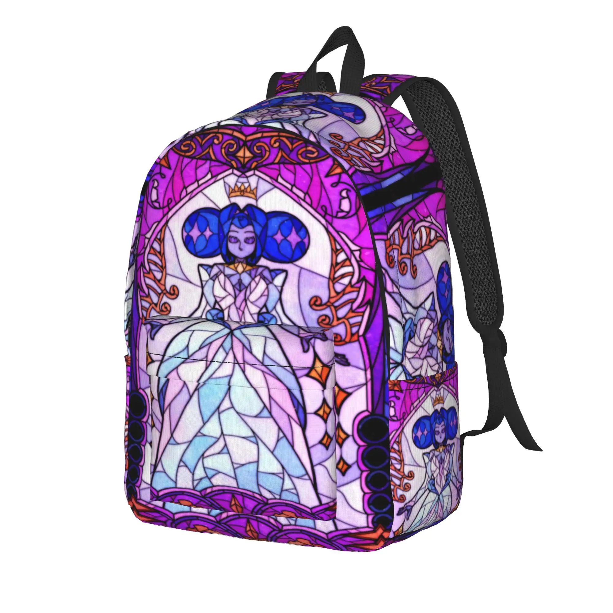 K-Knights Of Guinevere Backpack for Men Women Teenage High School Hiking Travel Daypack  Laptop Shoulder Bag Sports