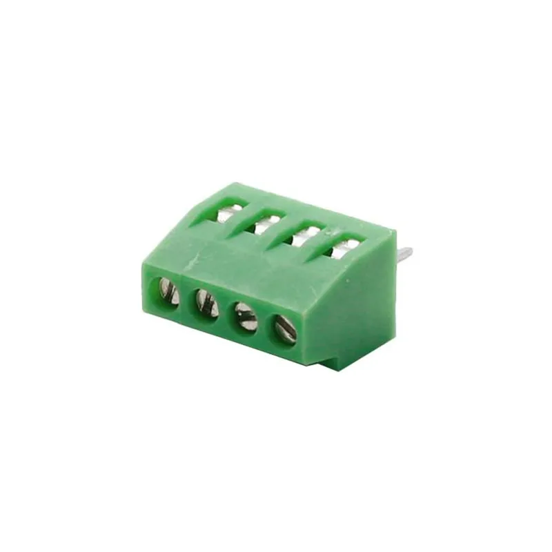 10pcs KF128 2.54mm Pitch PCB Connectors Mount Screw Terminal Blocks Connector for Wires 26 -18 AWG 2P 3P 4P 5P 6P 7P 8P 9P 10P