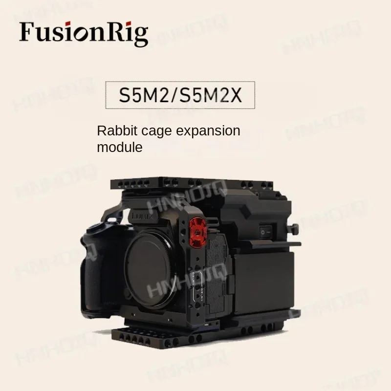 

Fusionrig For S5m2/S5m2x Rabbit Cage Expansion Module Cineback Same Style Camera Protective Case