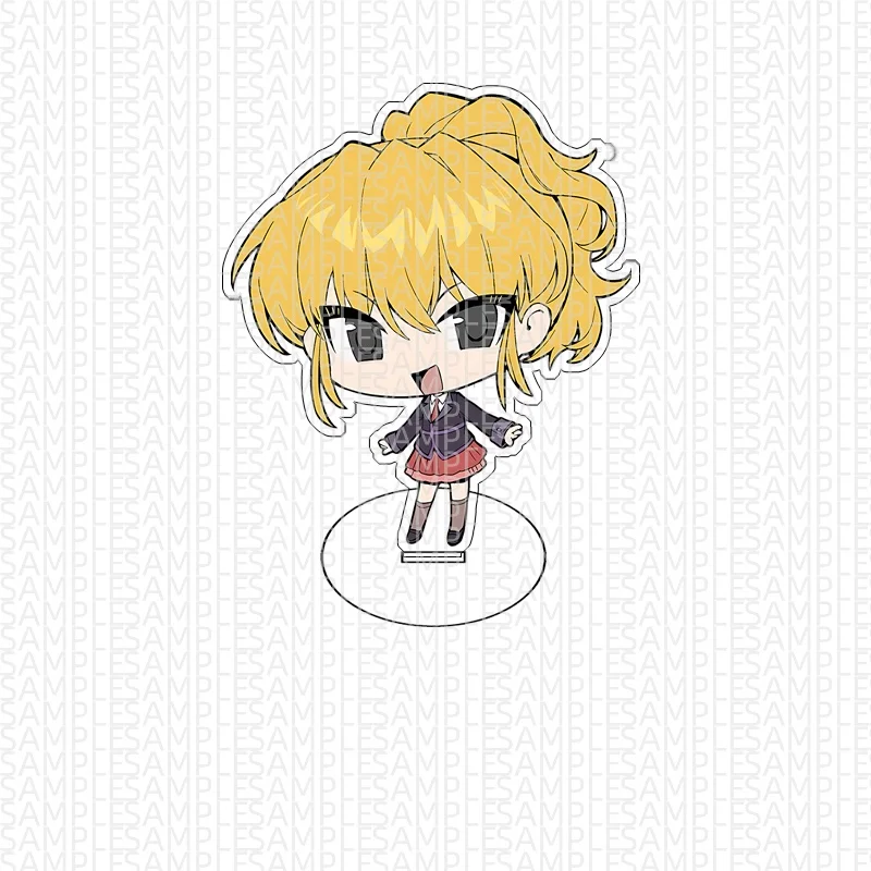 Anime Umineko When They Cry Ushiromiya Jessica Battler Ushiromiya Q-Style Acrylic Stand Model Plate Keychains Desk Decorations