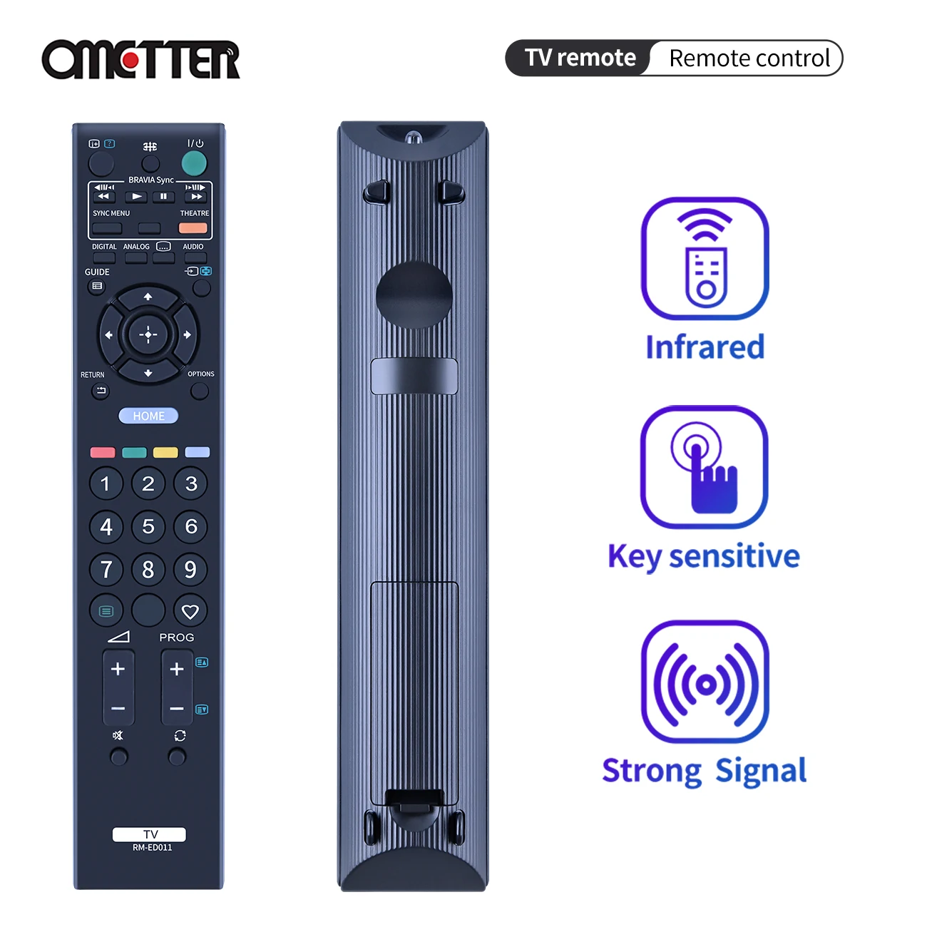 Telecomando RM-ED011 adatto per Sony Bravia TV Smart LCD LED HD RM-ED009 ED012 ED011 ED013 ED014 Controller Remoto