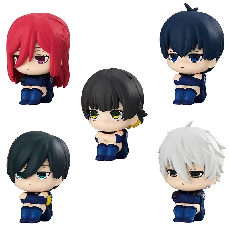 

Оригинальные капсульные игрушки, милый синий замок, фигурка ожидания, талисман Yoichi Isagi Rin Itoshi Nagi Seishiro Chigiri Hyoma gashapon, орнамент