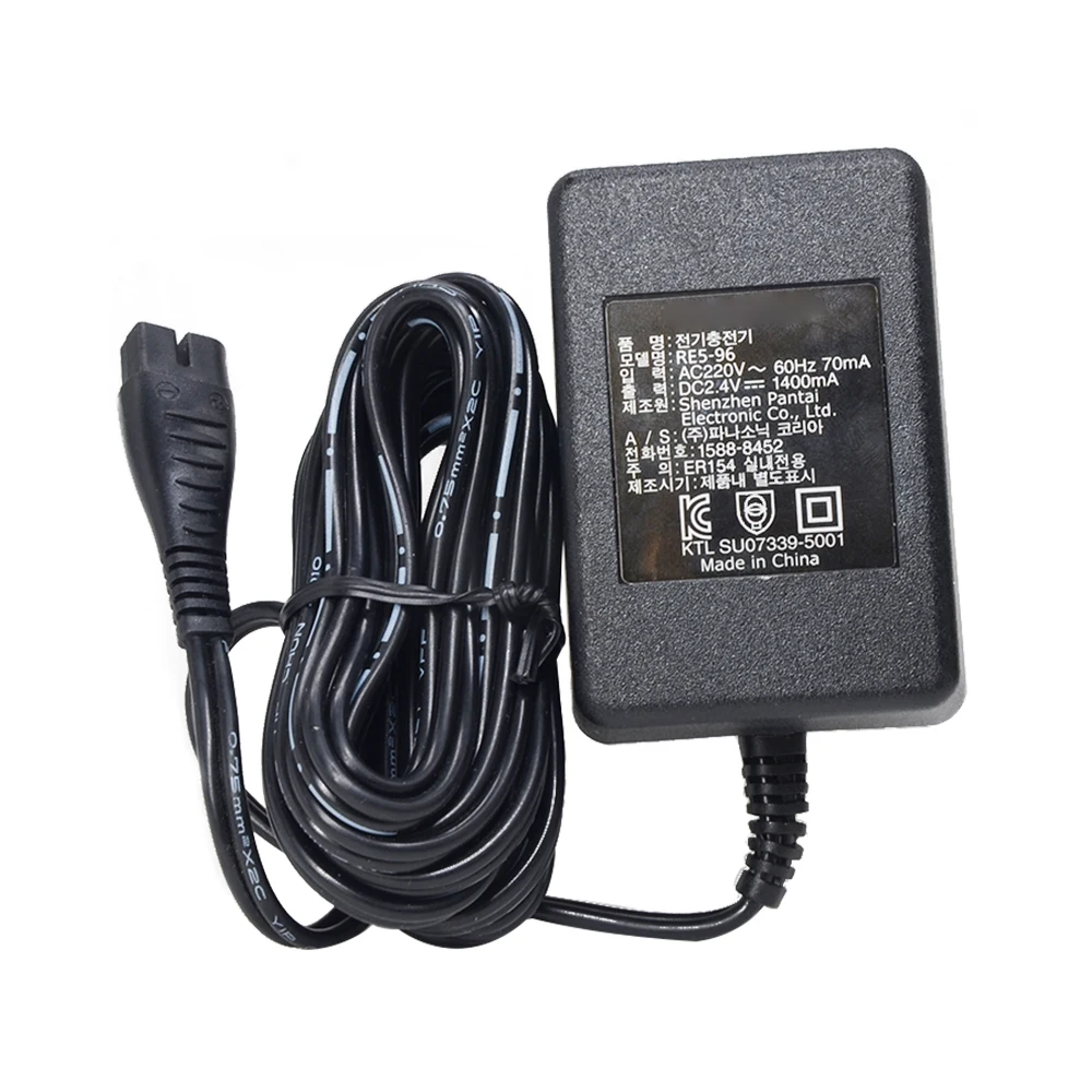 RE5-96 AC220V DC2.4V1400mA Hair Clipper Charger For Panasonic ER160 ER1510 ER1611 ER1511