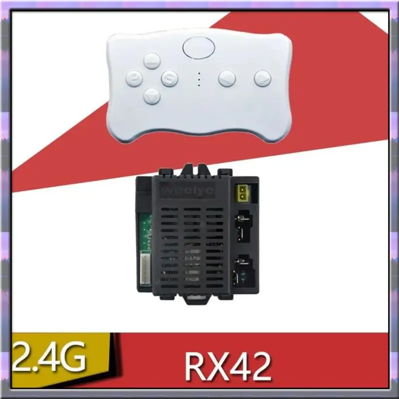 رائجة البيع RX42 التحكم عن بعد 2.4 جرام 12 فولت للأطفال مركبة كهربية لعبة طفل سيارة تحكم RC الملحقات #3