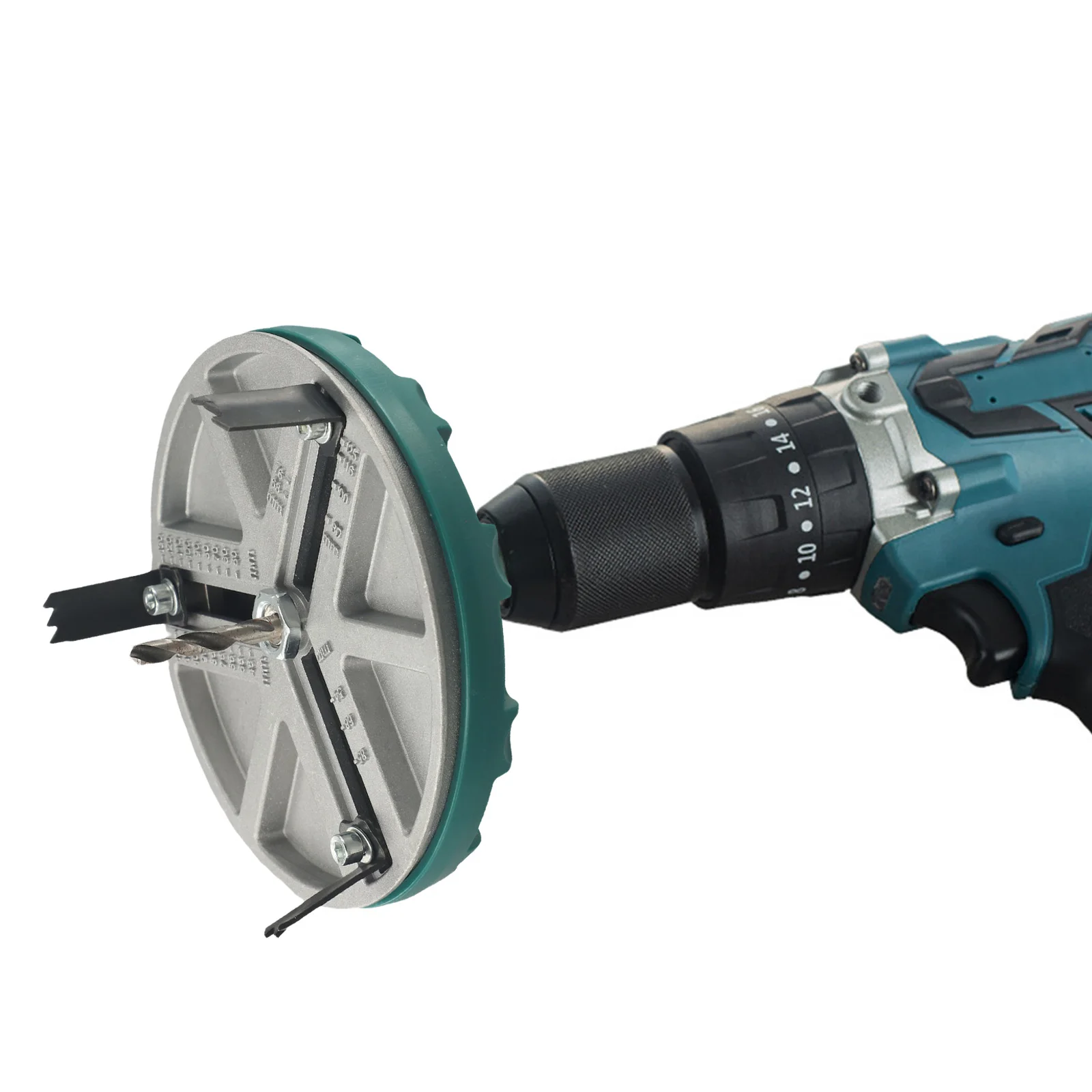 Brightness Diameter Range Woodworking Hole Opener Adjustable 45-130mm Hole Drill Hole Opener For Wood Multifunctional Hole Saw