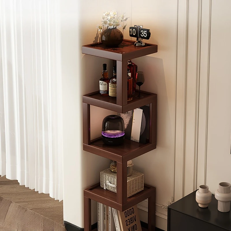 Rak Sudut Furnitur Rumah Rak Buku Rak Berlubang Organizer Rak Buku Rak Kamar Rak Pajangan Estanteria Lemari Penyimpanan Mini