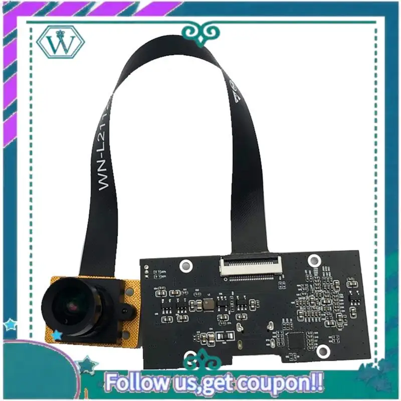 A75Q-3840H X 2160V 4K 8MP HD 1/2 polegadas OS08A10 USB3.0 Tipo-C Módulo de câmera FF 93 °   MJPEG, YUV2, H264, H265 para reconhecimento facial