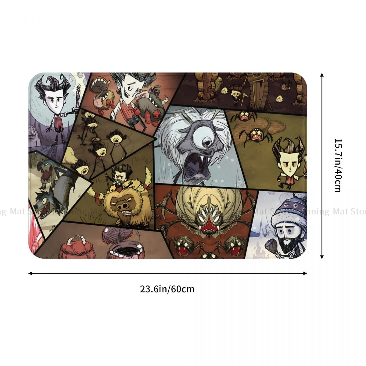 Don't Starve Wilson Game Bath Non-Slip Carpet Kawaii Bedroom Mat Welcome Doormat Home Decor Rug