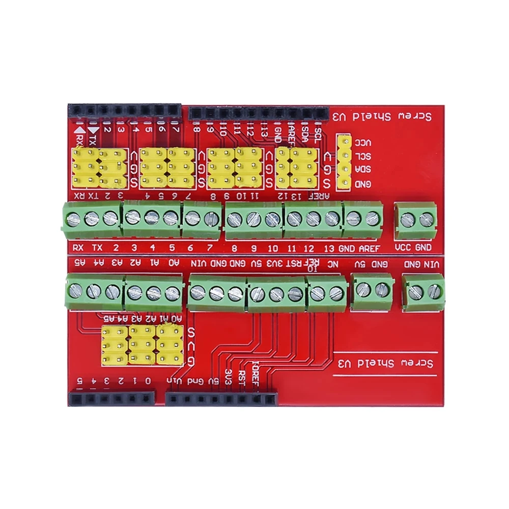 Screw Shield V1 terminal V3 expansion board is compatible UNO R3 Interactive Media Moudle for arduino