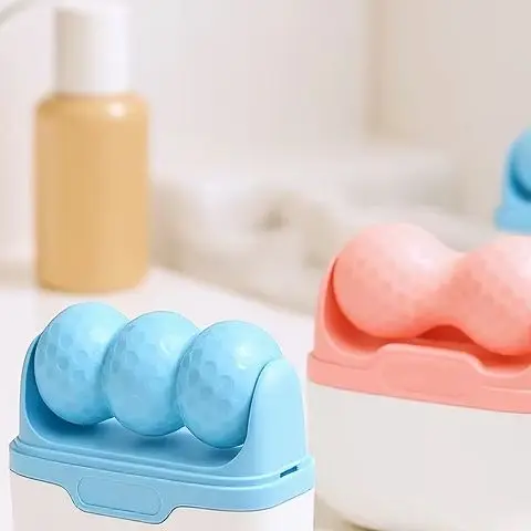 Rolo de gelo 2 em 1 para alívio da dor nas olhos, rolo de massagem facial frio, cuidados com a pele, alívio da dor, ferramenta de cuidados com maquiagem