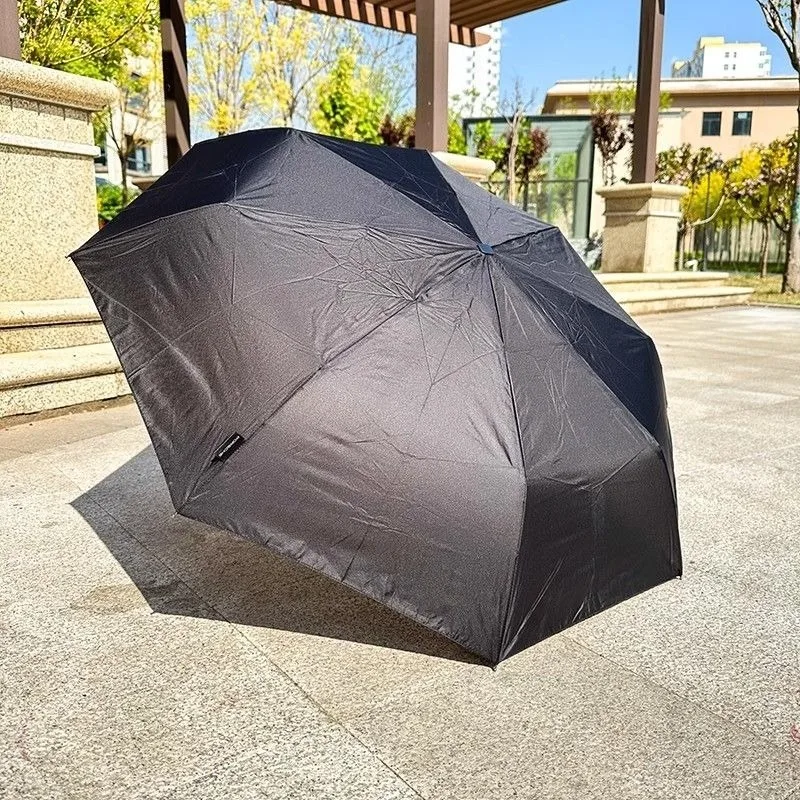 

Подходит для Porsche Gift Box, зонт с короткой ручкой, тройной складной автоматический зонт, бизнес-подарок, рекламный зонт