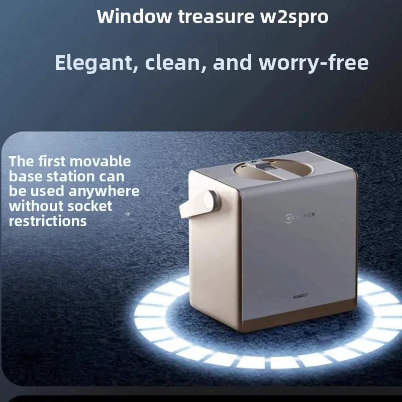 NUOVO ECOVACS WINBOT W2S PRO robot per la pulizia dei vetri completamente automatico robot per la pulizia dei vetri macchina per la pulizia dei vetri domestici