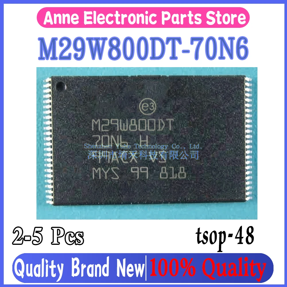 (2-5piece)100% New M29W800DT-70N6 M29W800DT 70N6 tsop-48
