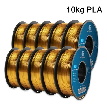 GEEETECH 10Kg 3d soie PLA Filament 1.75mm bobine fil pour imprimante 3D matériel, sécurité, emballage sous vide